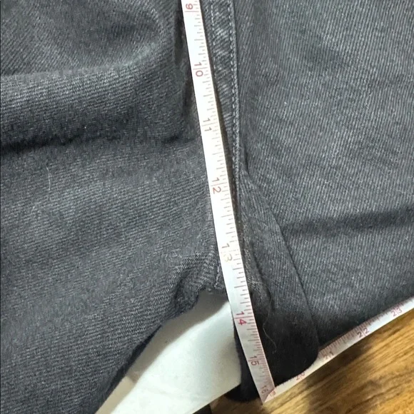 Madewell- Superwide-leg Jean in Black Size 28 - Picture 8 of 11